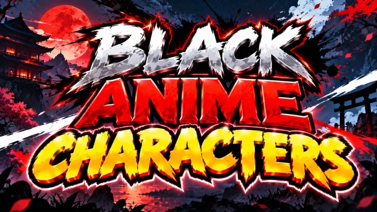 40 Black Anime Characters: Names, Powers, Personalities & Roles