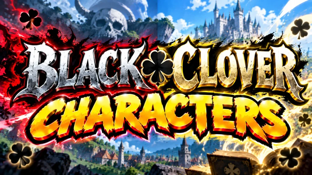 Black Clover Characters