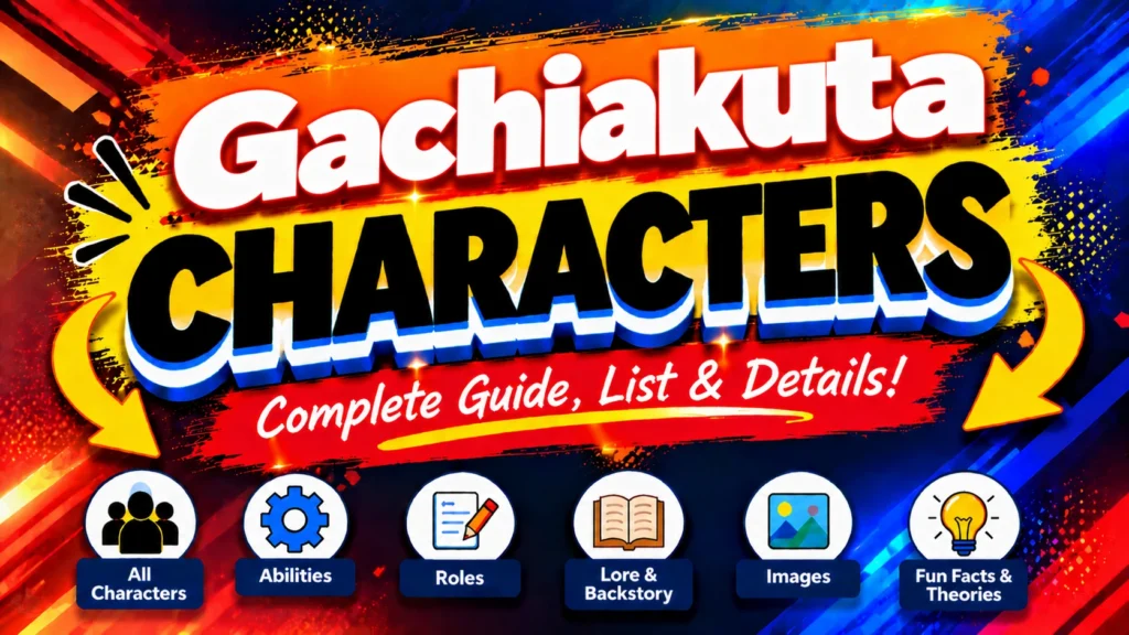 Gachiakuta Characters
