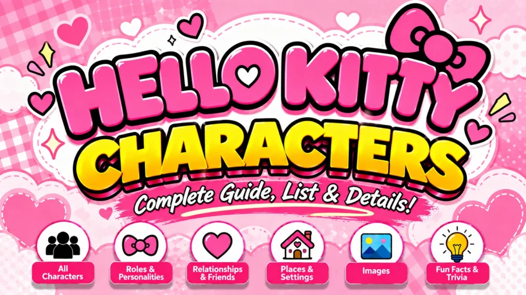 Hello Kitty Characters