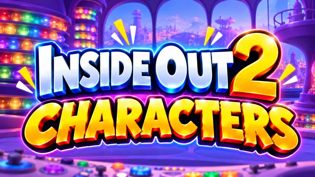 Inside Out 2 Characters