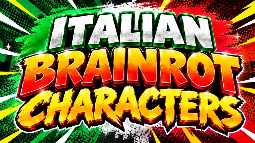 Italian Brainrot Characters