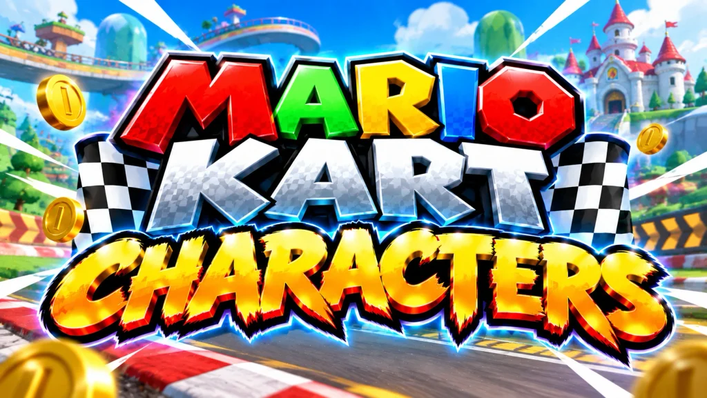 Mario Kart Characters