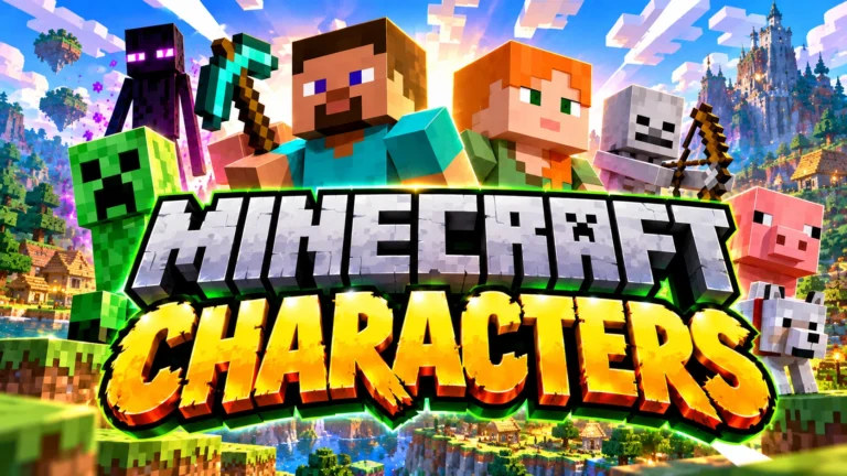 57 Minecraft Characters: Complete Names, Mobs, Roles & Abilities Guide