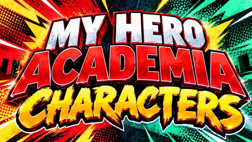 My Hero Academia Characters
