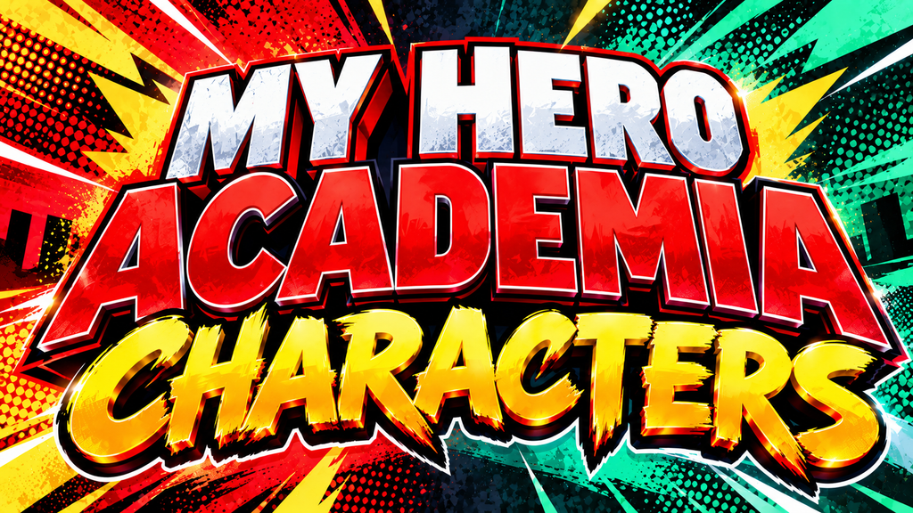 My Hero Academia Characters