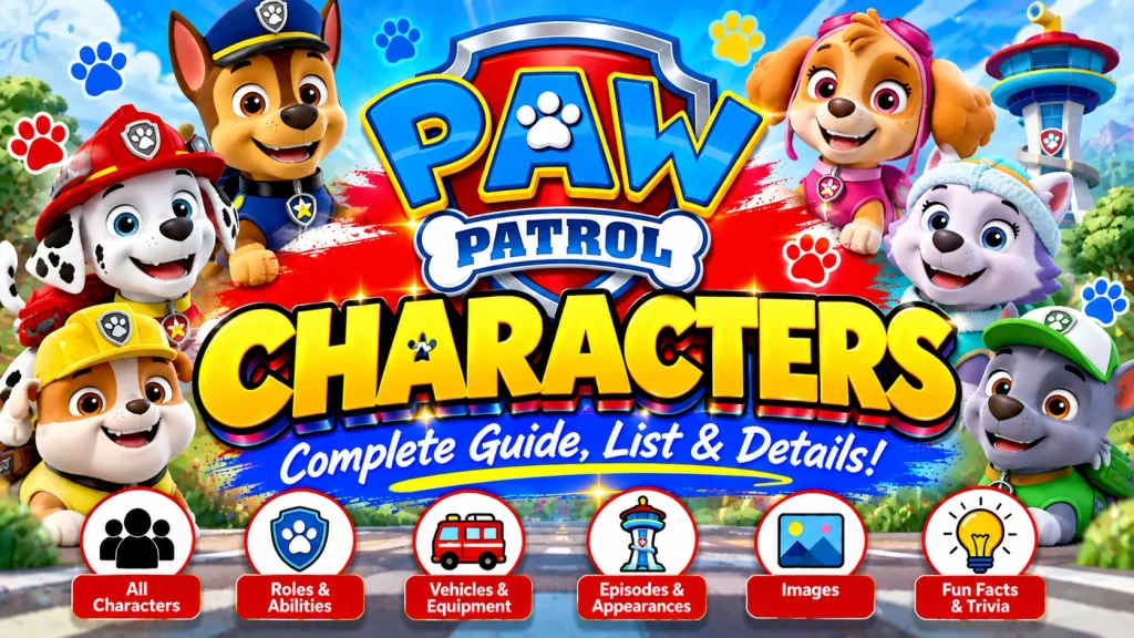 PAW Patrol Characters