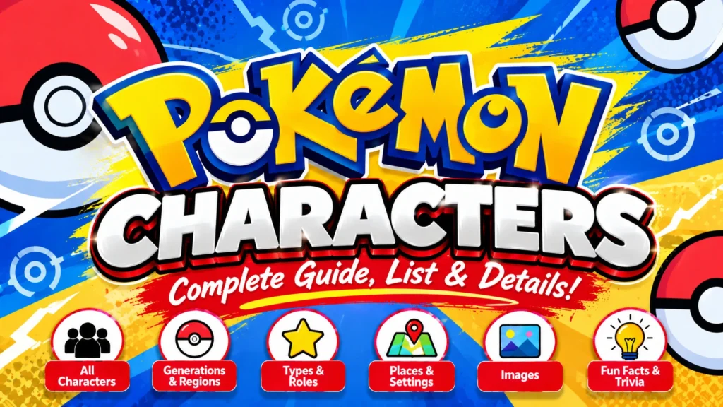 Pokémon Characters