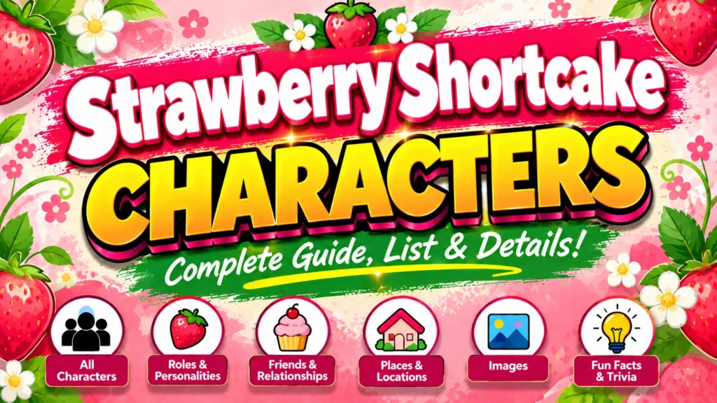 Strawberry Shortcake Characters
